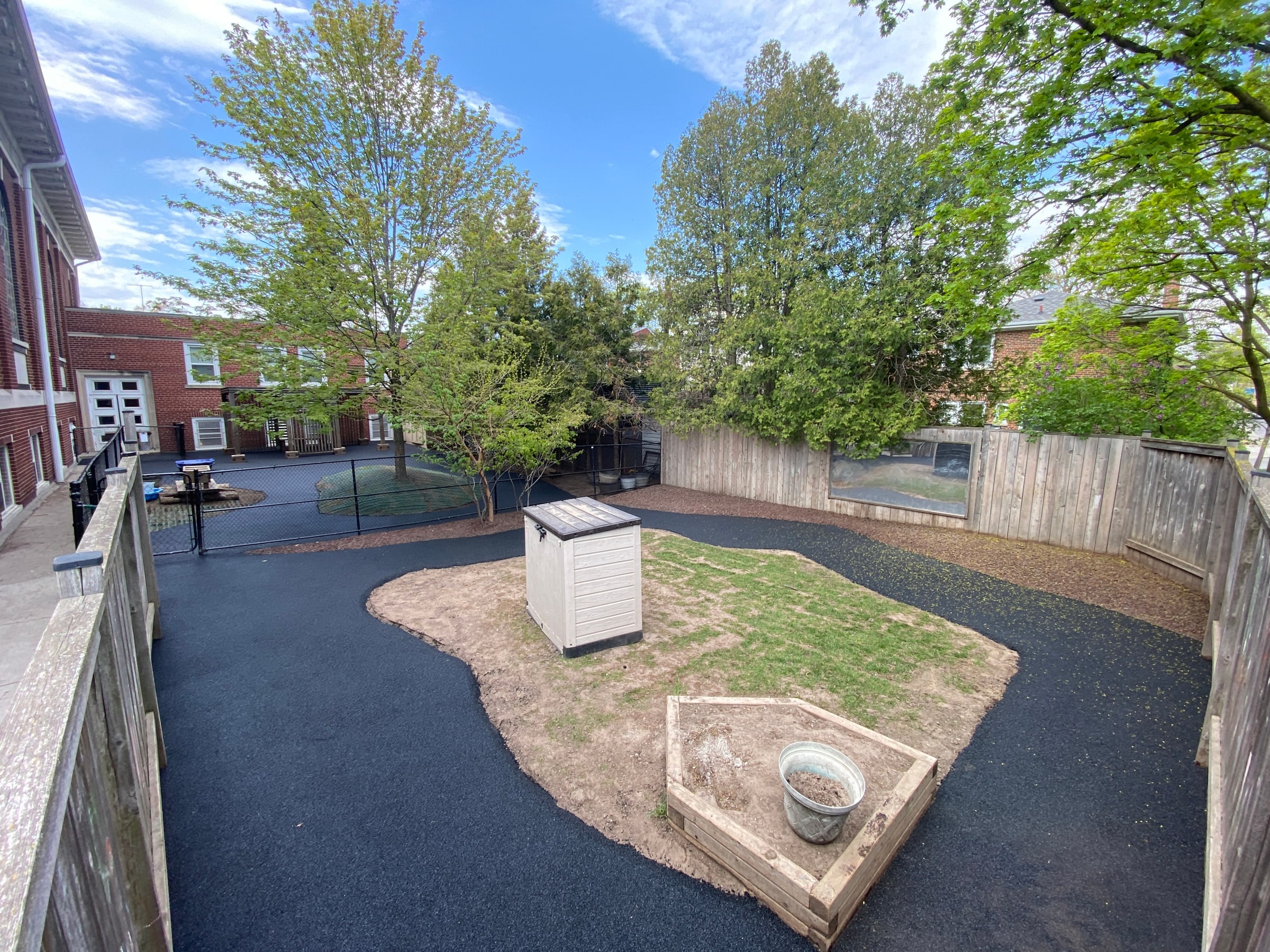 Playground rubber surfacing project