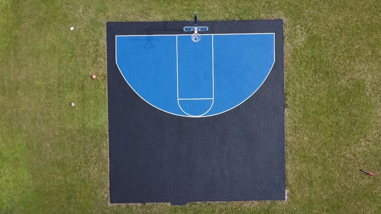 Sport court basketball surface