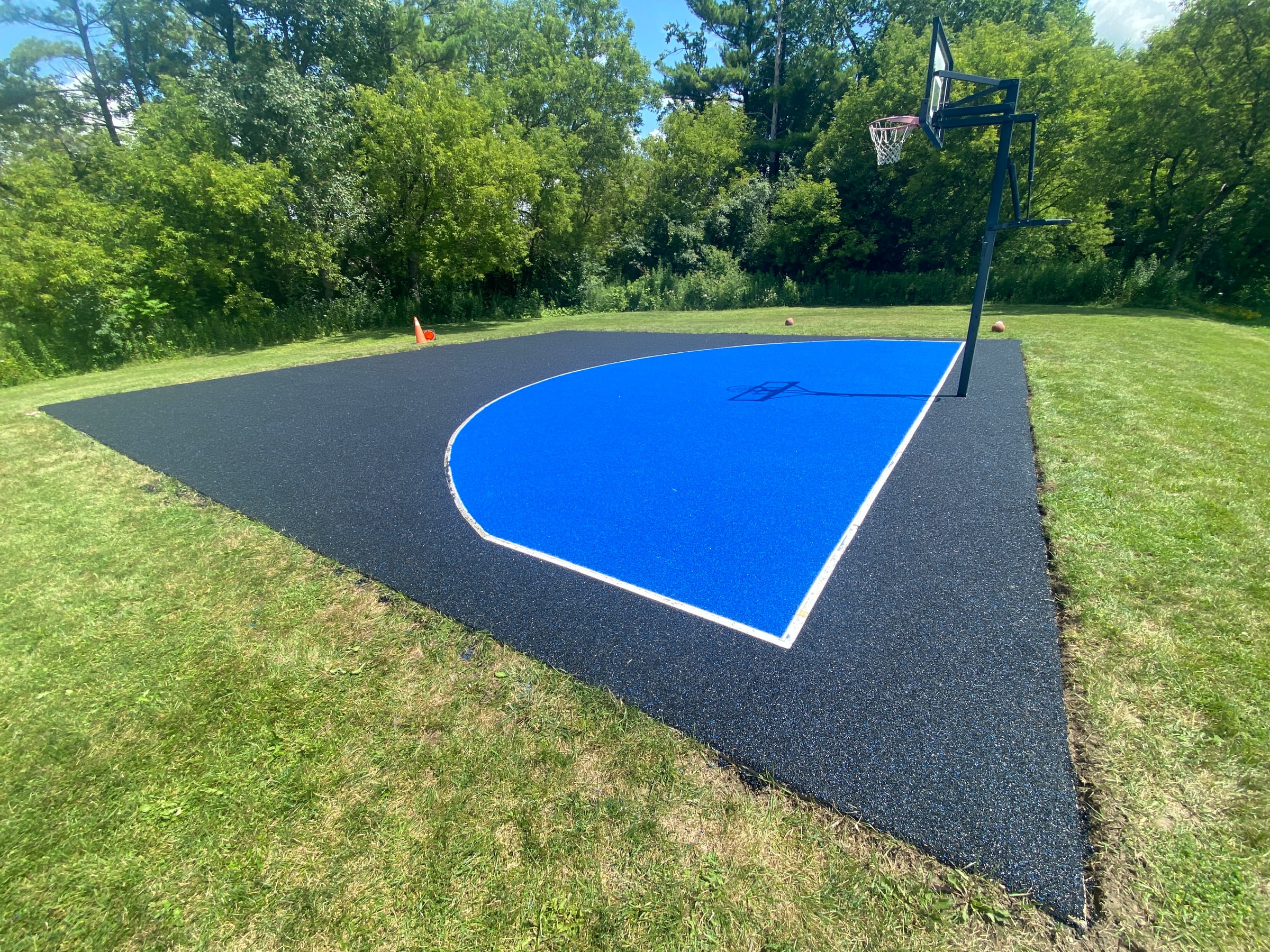 Rubberscape basketball sport court