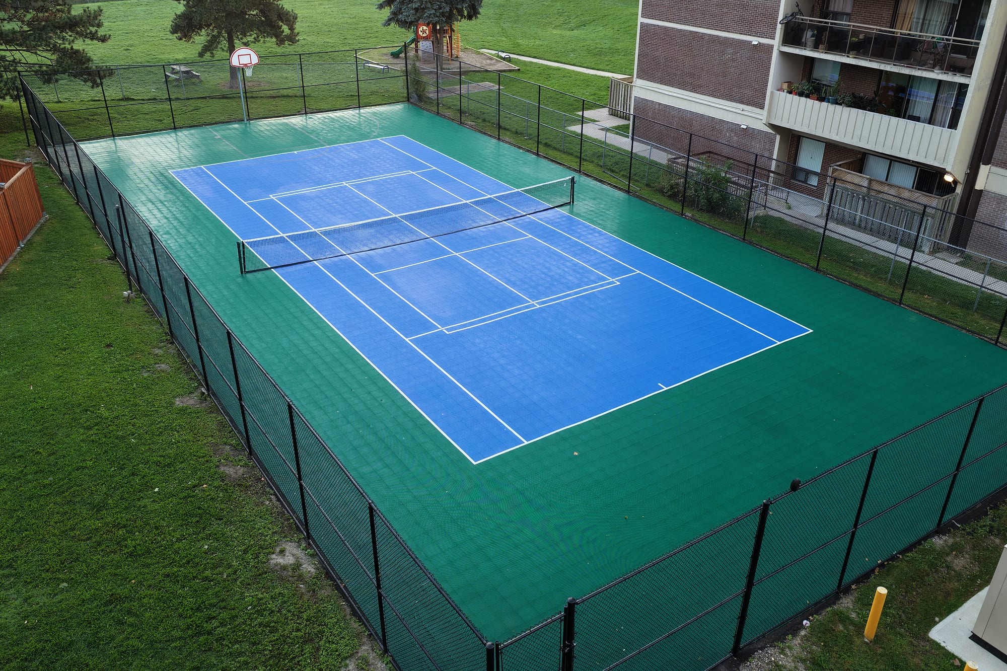 sports court tile Rubberscape tennis basketball