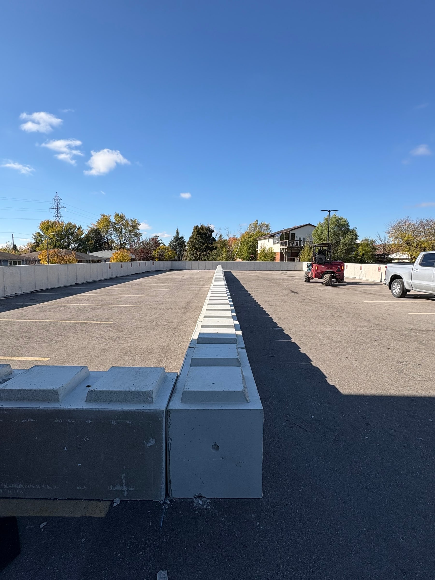 Concrete barricades for daycares