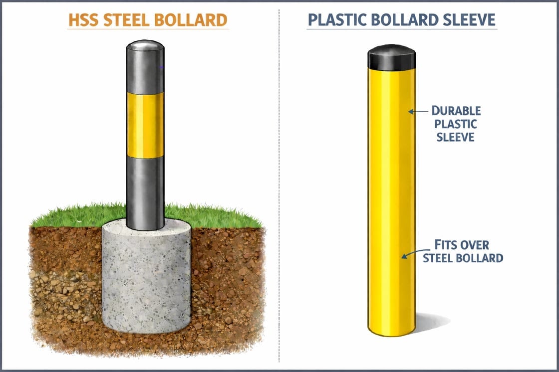 How safety bollards work