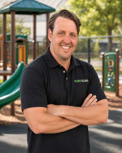 Rylan Atherley, founder of Rubberscape